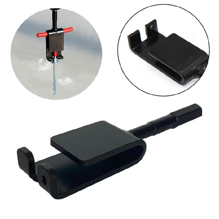 Fischanker Werkzeug für 13mm Bohrer Bohrmaschinenadapter Eisanker Universell zum Aufstellen von Eisfischerei Shelter Zelt