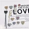 LZ71 Exquisite Heart Super Flash Light Luxury Zircon Inlaid Diamond DIY Nail Art Jewelry