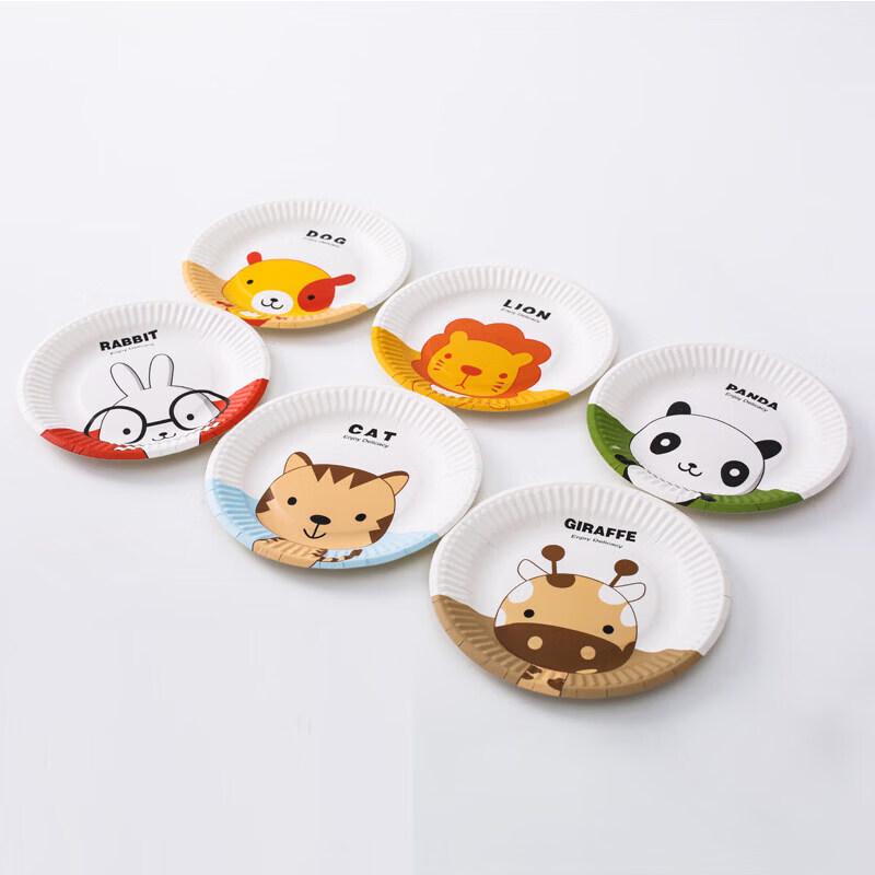 Disposable Kids  Birthday Party Paper Plates