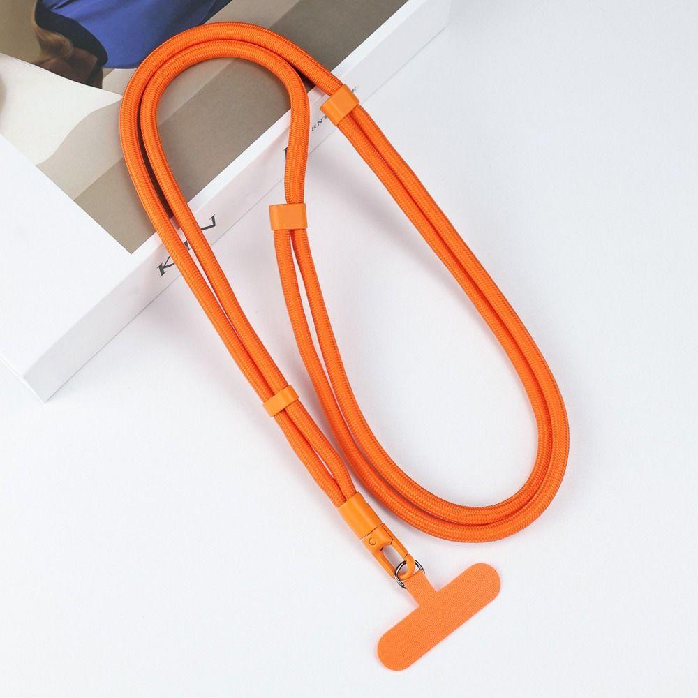Universal Phone Lanyard Metal Hook Long Hanging Rope New Crossbody Necklace Strap for Phone Case