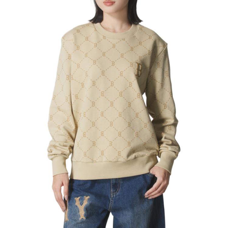MLB Boston Red Sox Outdoor Sports Leisure Floral Long Sleeve Sweatshirt Unisex sweatshirt 3AMTM1254-43BGL