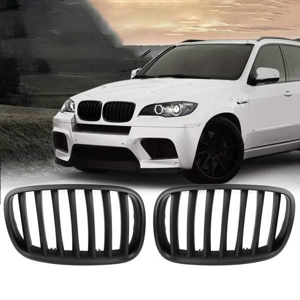 Griglia anteriore a doppio rene per BMW X5 E70 2007-2013 (1 paio)