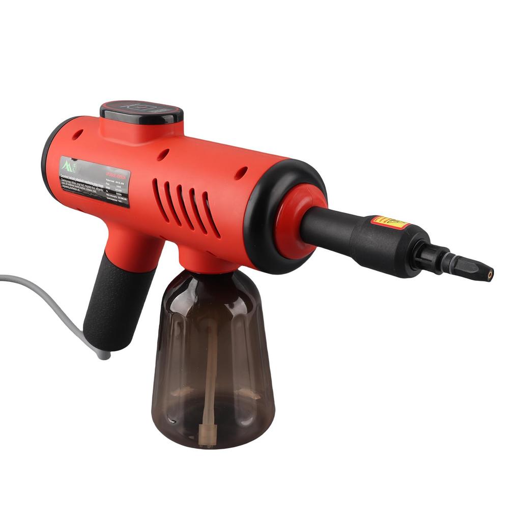 Handheld Steam Cleaner 1200W, Portable Multi Purpose High Pressure Steamer with 3 Temperature Settings, Digital Display