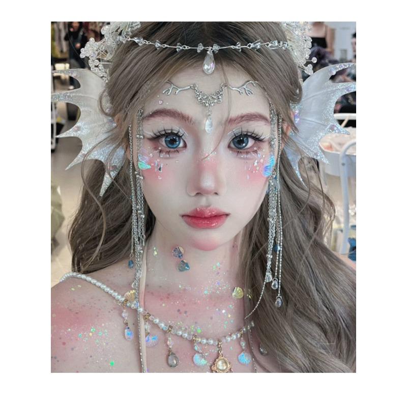 Six Color Shimmer Glitter Candy Paper Gel Eyeshadow For Beauty Eye Makeup