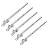 5PCS Thread Swage Lag Screw Stainless Steel 316in Cable Railing Swage Lag Screw for Industry