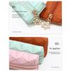 Waterproof Pencil Case Leather Pencil Bag Light Weight Foldable Pen Organiser For Markers Highlighters And Art Supplies
