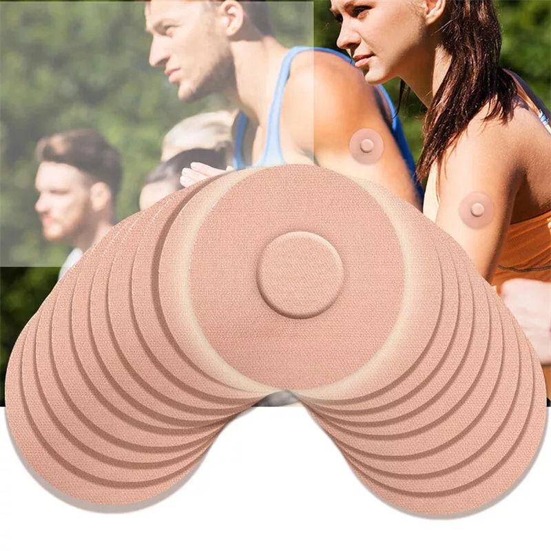 10-50pcs Waterproof Libre 2/3 Sensor Covers Flexible Patches Adhesive Circle Sports Running Accessories