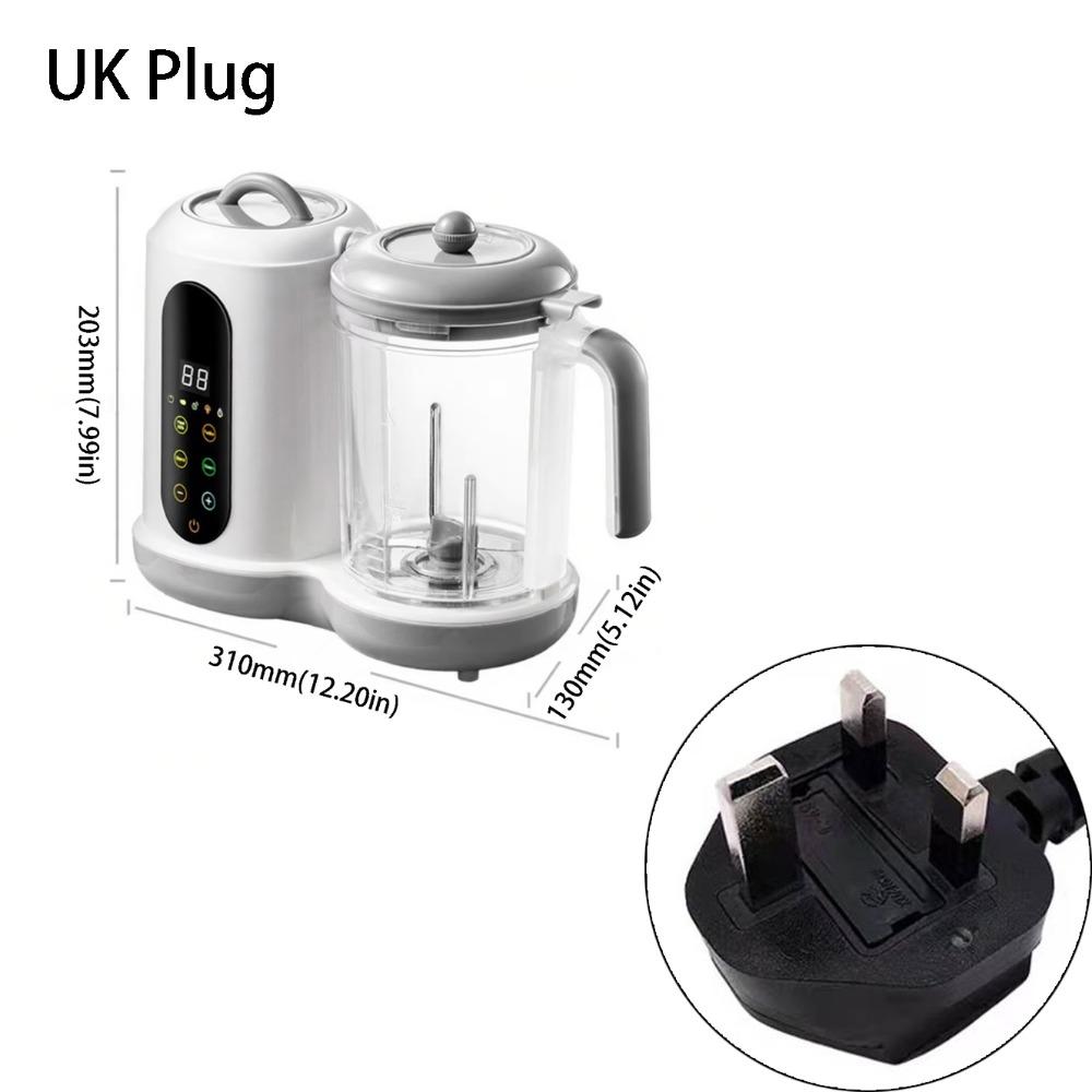 Baby Food Processor Automatic Steaming Food Mill Machine Home Use UK Plug