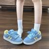 Thick-soled Low-top Blue and Yellow Bread Shoes Couple's Trendy Winter New Breathable and Versatile Casual Sports Shoes