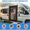 Trunk Ventilation Mesh Campervans Sliding Door Van Mosquito Net with Zipper for Fiat Ducato / Peugeot Boxer / Citroen Relay