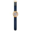 Swatch NEW IRONY CHRONO DREAM Blue CAPTAIN'S Wristwatch, YVG419, Men's,