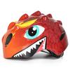 Lightweight children's bicycle helmet 50-54 cm - red dragon