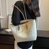Kadınlar için Tote Çanta Büyük Kapasiteli Çalışma PU Deri Kova Çanta Tasarımcı Satchel Hobo Omuz Çantaları
