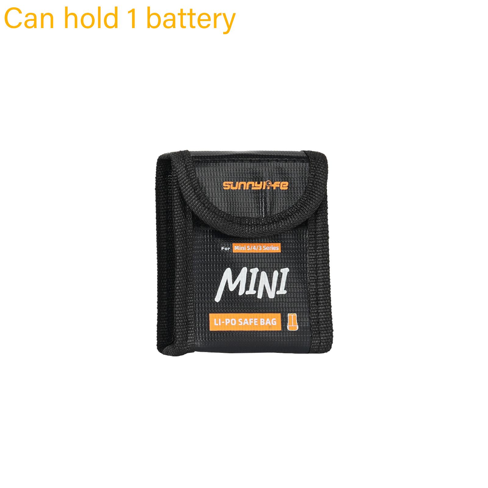 

Flight Battery Safe Bag for DJI Mini 5 Pro/4/3 Protective Case Transport Lithium Battery Safe Explosion-proof Bag for DJI Mini 3