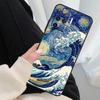 Van Gogh Starry Sky Case For Oppo A96 A76 A16 A60 A98 A58 A78 A18 A38 A80 A40 A77 A57 A17 A74 A54 A94 A15 A5 Pro