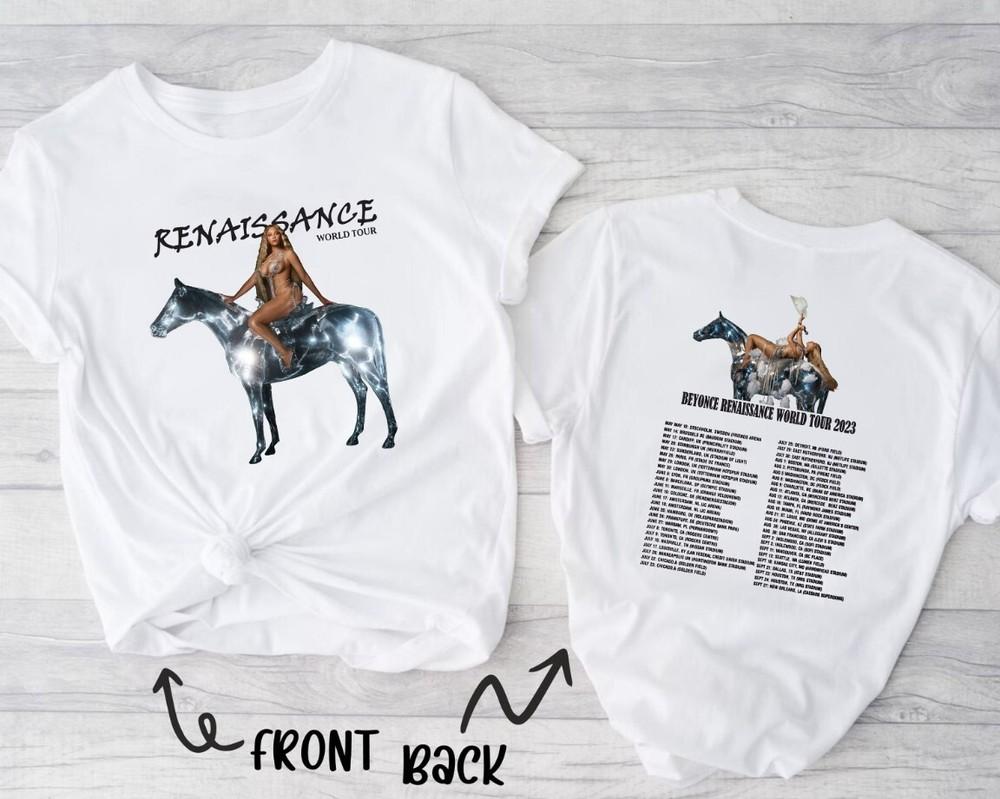 

Beyonce Renaissance Tour 2023 T-Shirt Music Singer Hiphop Rapper Shirt Unisex T-Shirt M