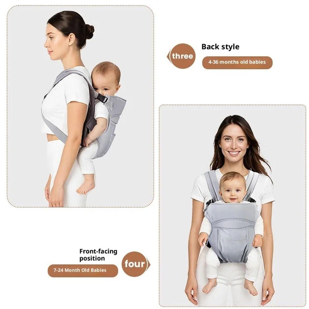Breathable Design Baby Wrap Carrier Portable Type Infant Carrier Belt Newborn Sling 3-48 Month
