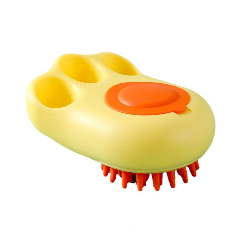1Pcs Pet Supplies Silicone Bath Brush Massage Comb Silicone Soft Multifunctional Head Brush Cat Cleaning Comb