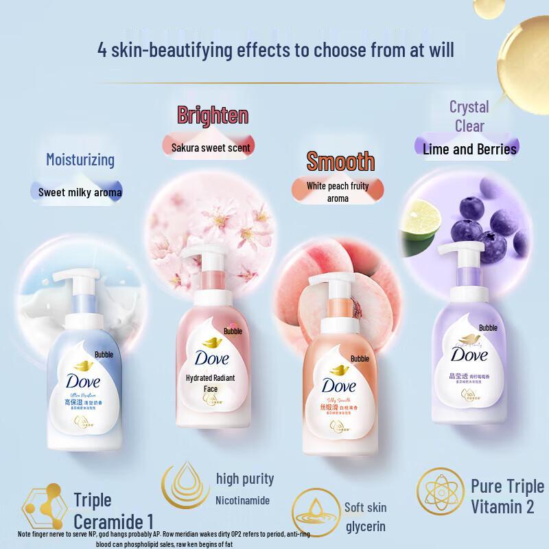 Dove Moisturizing Foaming Body Wash 400g 2-Pack