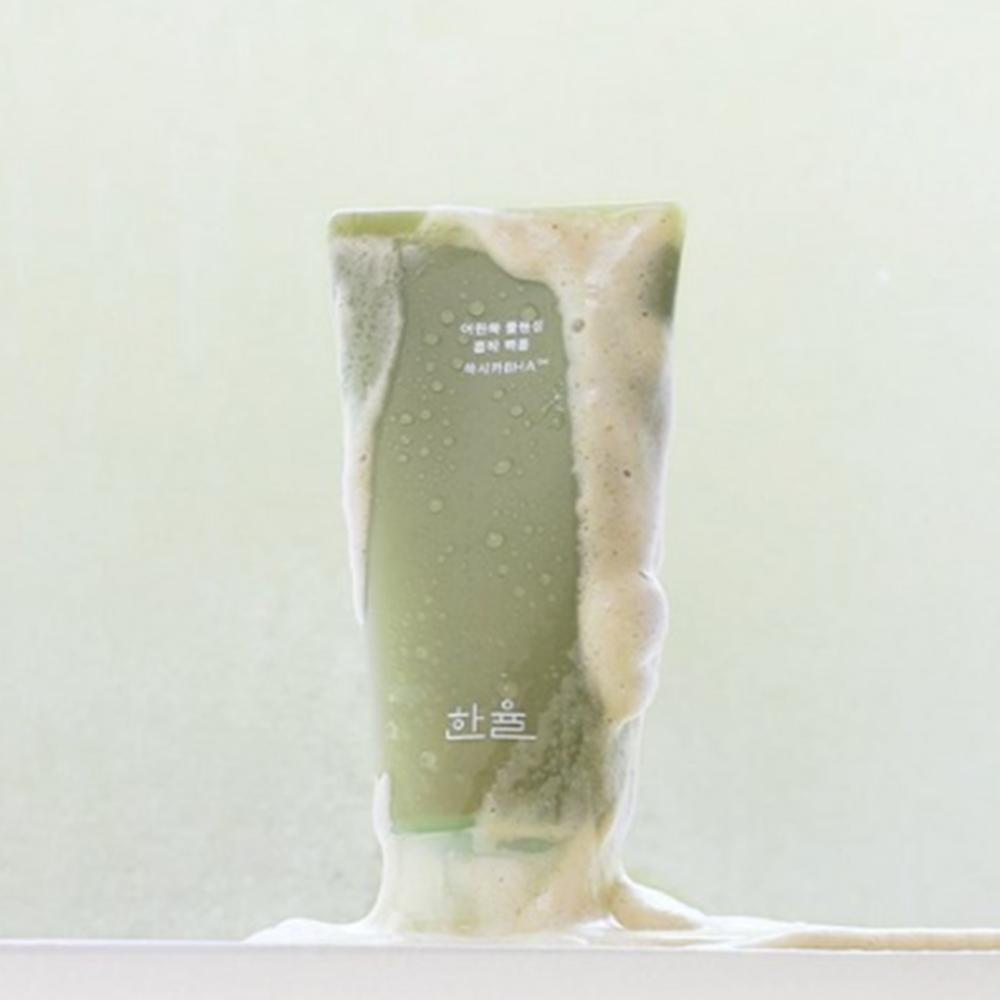 HANYUL Pure Artemisia Cleansing Pack Foam – Mugwort Extract Cleanser 120ml