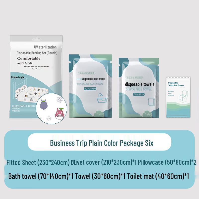 DIANA Disposable Travel Bedding Set