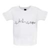 Herzschlag Stadt Silhouetten Belfast - Baby Kinder Jungen Mädchen Unisex T-Shirt / Strampler - Nordirland