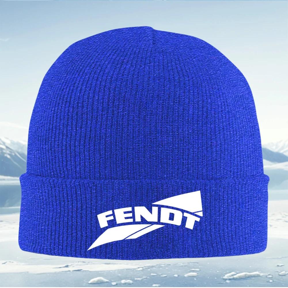 Weißes Logo mit geschwungenem Wort und Formen Unisex Damen Unisex Strickmütze Beanie Pullovermütze Winter Thermisch Warm Weihnachten Outd