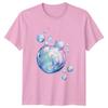 Bubbles Art TShirt Underwater Nature Marine Gift For Him And Her