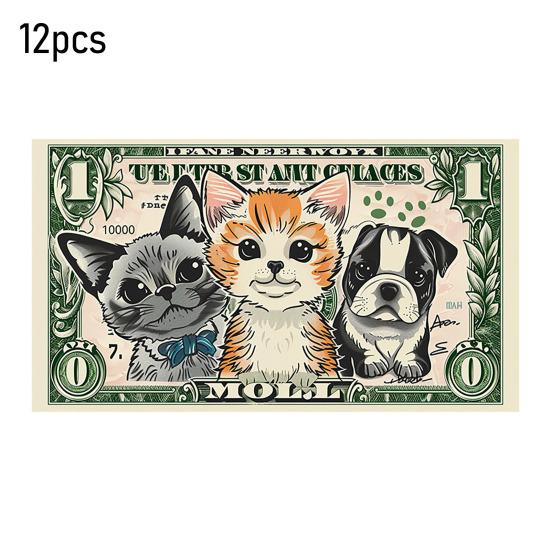 Special Money for Pet Memorial Pet Supplies Simulated Texture Customized for Cute Pets Environmentally Friendly Paper Safe To Burn First Seven