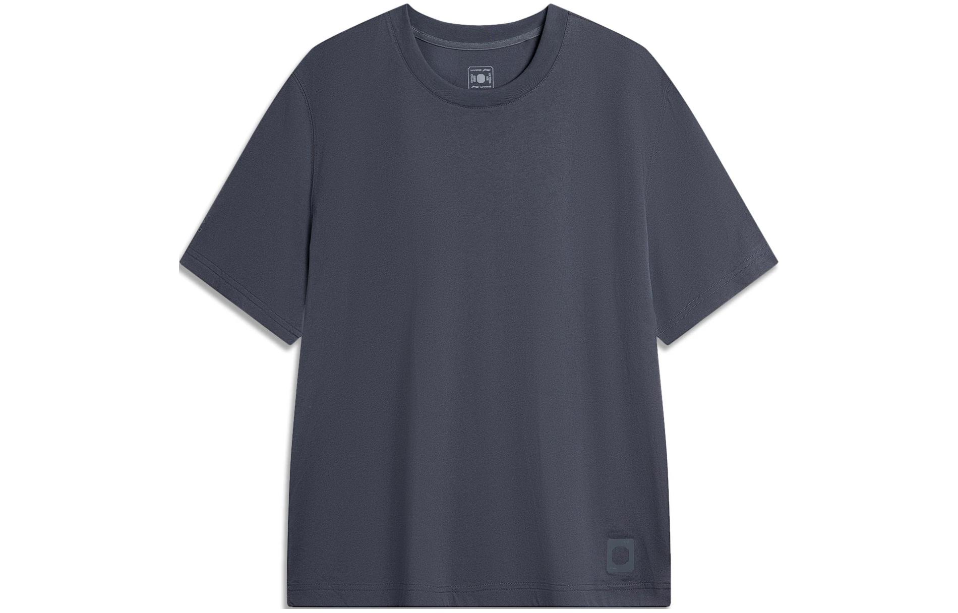 Li Ning T Shirt Men s Ebony Black AHSU297-2 XL