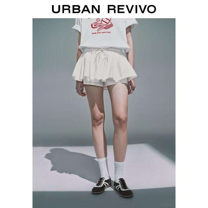 

Women s Urban Sporty Pleated Skirt Shorts XXS