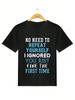 Unisex's Printed Crewneck T-Shirt