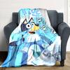 Bluey Blanket Soft Warm Cozy Perfect for Bed Picnics Chair for All Occasions Modern Style Ideal Gift for Friends Family Couples Picnic