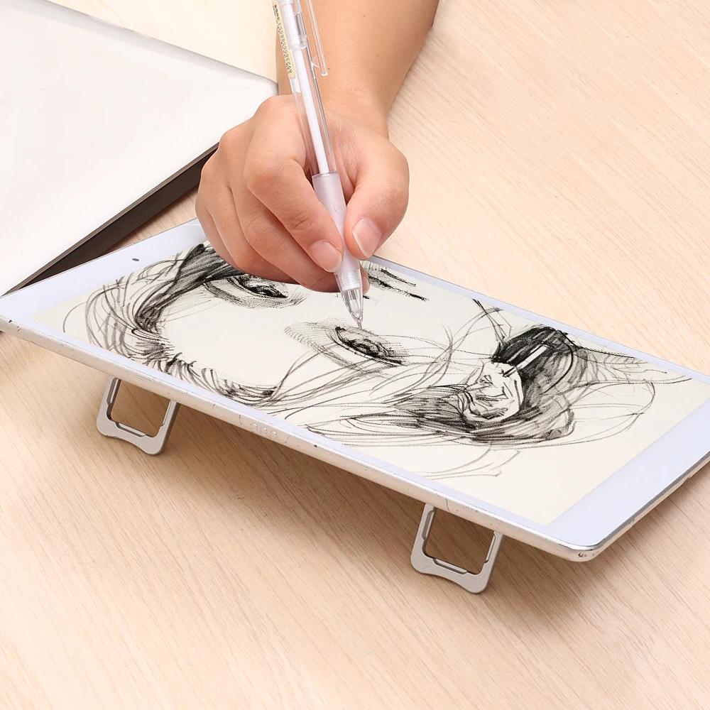 2Pcs/Set Adjustable Folding Laptop Stand Mini Legs Ultra-thin Portable Support for Macbook Notebook Cooling Holder Feet Invisible Bracket