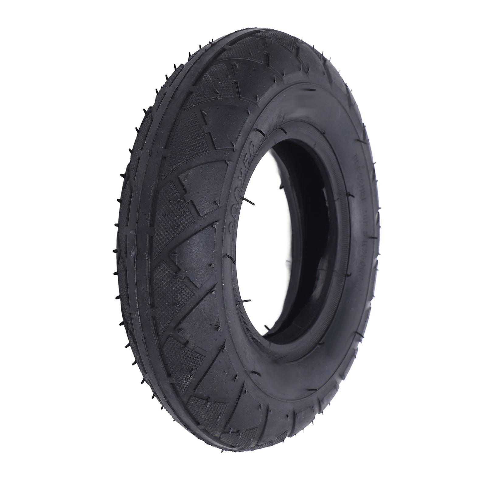 

200x50 Внешняя шина для электросамоката Взрывозащищенная Вибропоглощающая Противоскользящая Резиновая Шина для Самоката