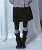 ROGIN N ROSIE Pleats Skirt Black