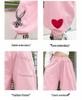 Girls' Cartoon Elastic Ankle Sweatpants - Spring/Autumn 2025 Collection