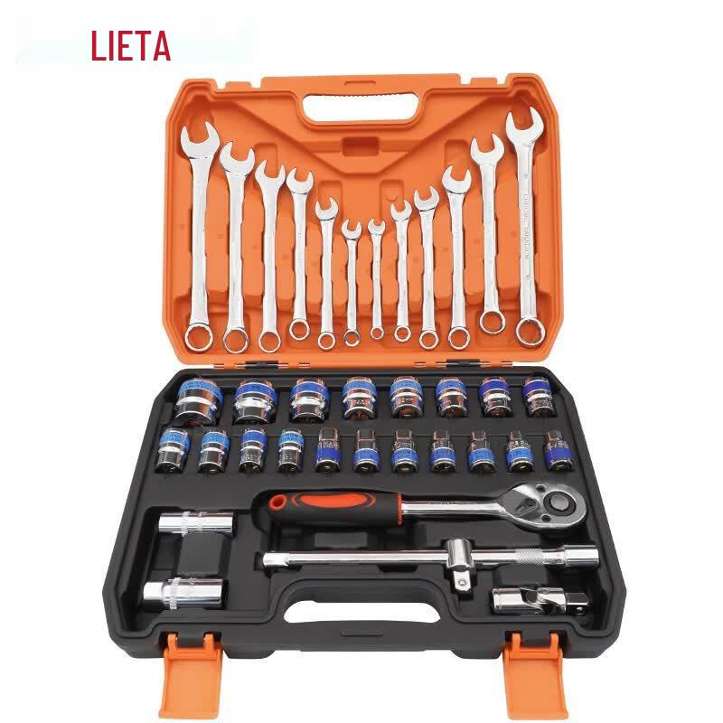 LETA 37-Piece Professional Socket Wrench Set 37 Pieces