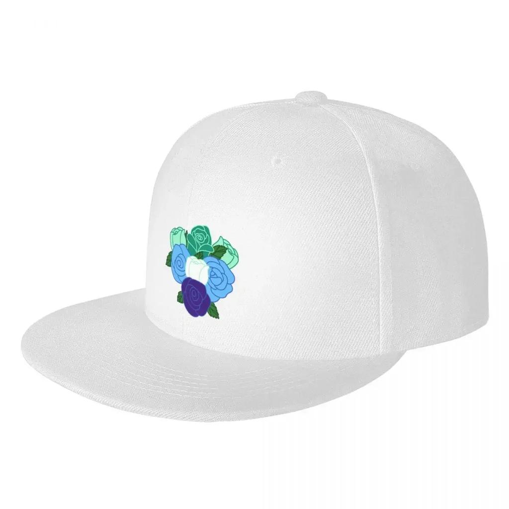 Subtle Gay Unisex Pride Roses Baseball Cap dad hat hiking hat For Girls Unisexs