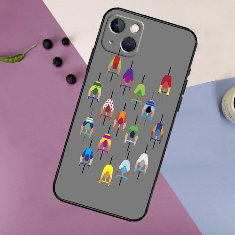 MTB Mountain Bike Cycling Bicycle Case For iPhone 16 15 14 13 12 11 Pro Max Mini X XR XS Max 7 8 Plus 2 Bumper Cases Cover