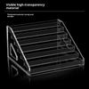 Acrylic Transparent Multi-Layer Nail Polish Display Stand Lipstick Storage Box Plastic Nail Salon Cosmetic Tabletop Display Rack