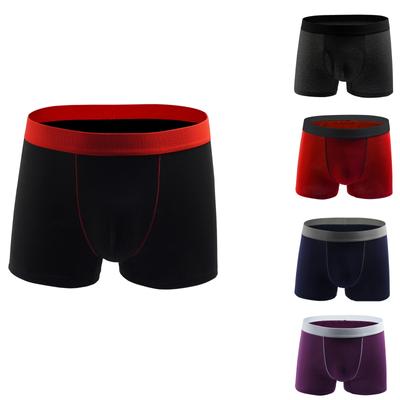 Lenjerie intimă din bumbac elastic pentru bărbați Chiloți respirabili