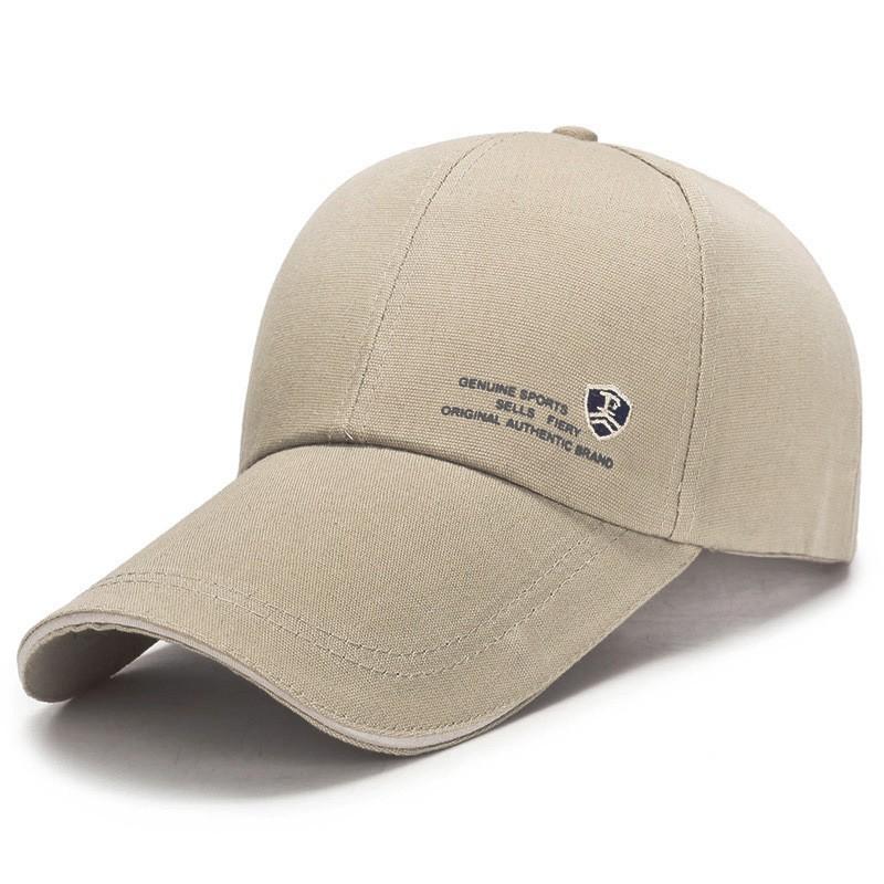 Casquette de baseball universelle quatre saisons pour homme, chapeau de sport décontracté à languette de canard, pare-soleil d'extérieur à bord long