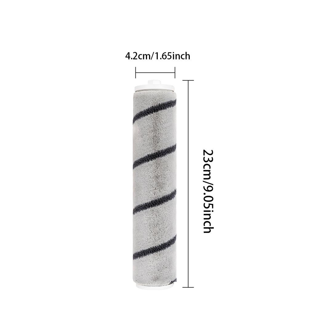 HEPA Filter Roller Brush for Xiaomi Mijia 1C K10 MJWXCQ04ZM Handheld Wireless Vacuum Cleaner, Replacement Filter Parts