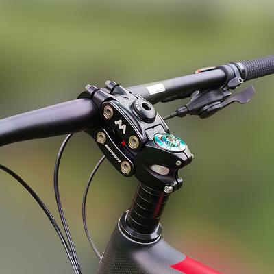 Stop Aluminium Mostek Kierownicy Rowerowej Amortyzujący Mostek Rowerowy Przedłużacz Kierownicy 90mm do Większości Rowerów/Rowerów Szosowych/MTB/BMX Kolarstwo