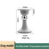 Magnetic No-Drill Silicone & Wooden Door Stopper – Strong Anti-Collision Bumper