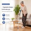 Stainless Steel Non-Slip Cross-Elbow Crutches for Young Adults