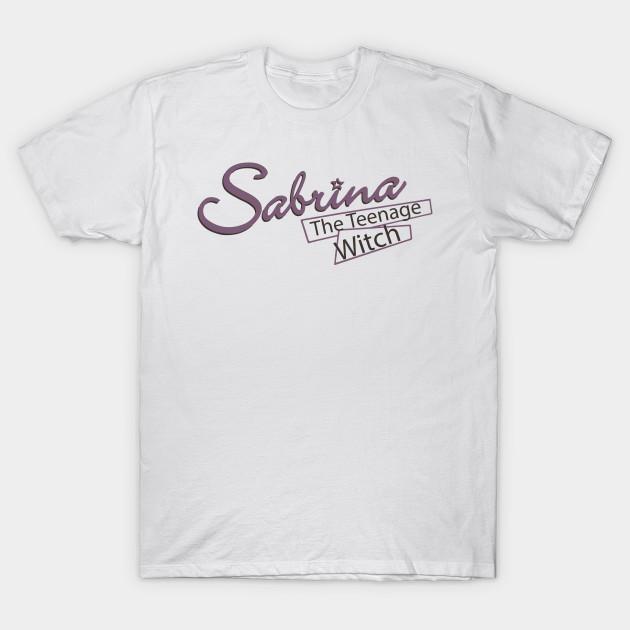 

Men Black Print T-shirt Sabrina The Teenage Witch No-Cut Transfer Paper Print Cotton Tshirt L білий