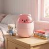 Flip Lid Wastebasket with Lid Waterproof Small Garbage Can  Workers in the workplace