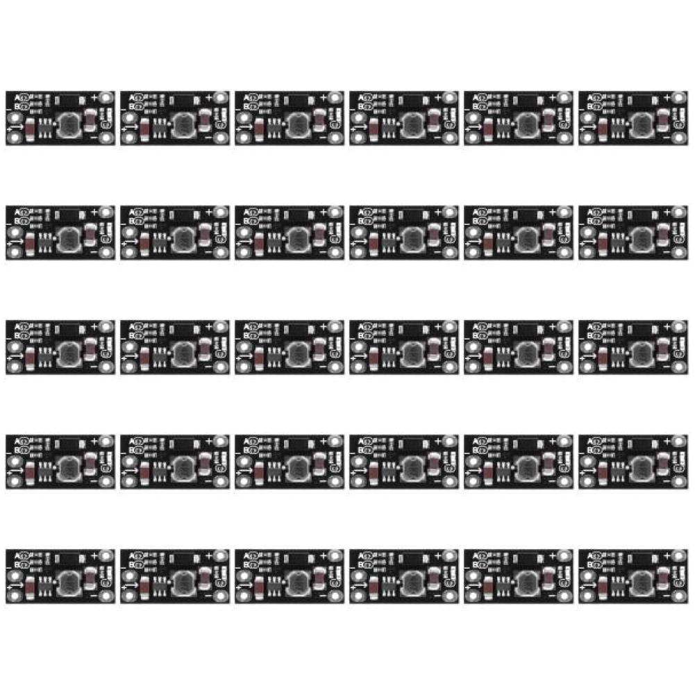 40-3PCS Mini DC-DC Boost Step Up Converter 3/3.2/3.3/3.7/5/9V to 12V Voltage Regulator PCB Board Module Lithium Battery Boost